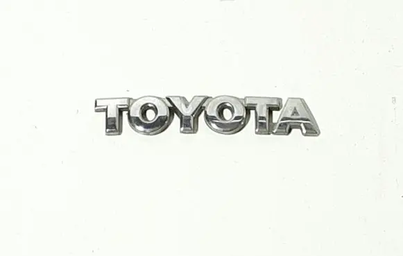 Toyota Corolla Verso E121 Manufacturers badge/model letters 7544113220