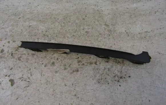 Opel Astra K Front bumper splitter molding 13469544