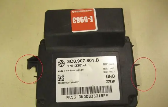 Volkswagen PASSAT B6 Parking PDC control unit/module 3C8907801B
