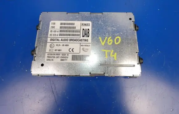 Volvo V60 Antenna control unit 6H5214D401AH 10R034301 VP6F6F19C034BC
