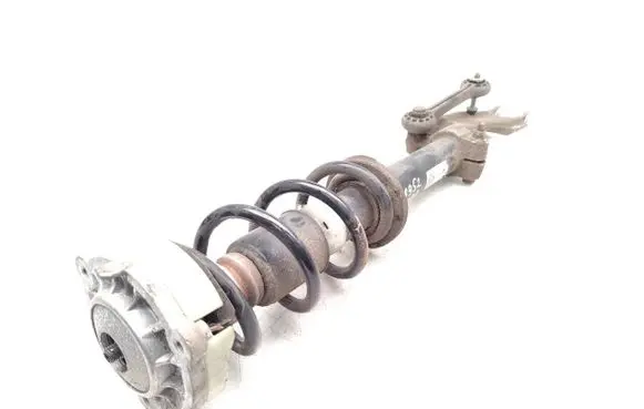 Front shock absorber with coil spring