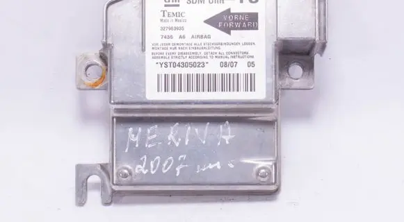 Opel Meriva A Airbag control unit/module 13203620 YST04305023 327963935