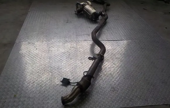 Mercedes-Benz E W213 Rear muffler/silencer tail pipe A6541407300
