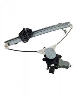 Rear window lifting mechanism without motor