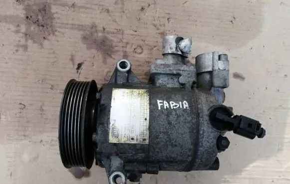 Skoda Fabia Mk2 (5J) Air conditioning (A/C) compressor (pump)
