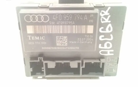 Audi A6 S6 C6 4F Door control unit/module 4f0959794a