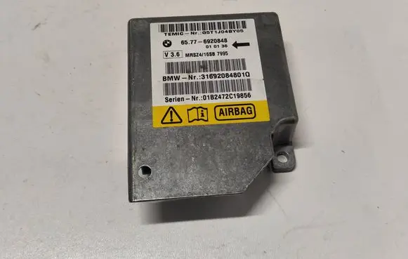 BMW 5 E39 Airbag control unit/module 6920848 G5T1Y04BY05 31692084801Q