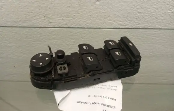 BMW 5 E60 E61 Electric window control switch 9122110 MT224300089