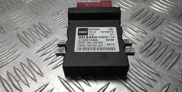 BMW 7 F01 F02 F03 F04 Fuel injection pump control unit/module 16147276073 7276073