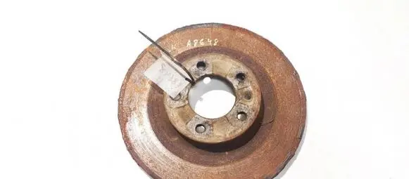 Citroen C5 Rear brake disc neventiliuojamas