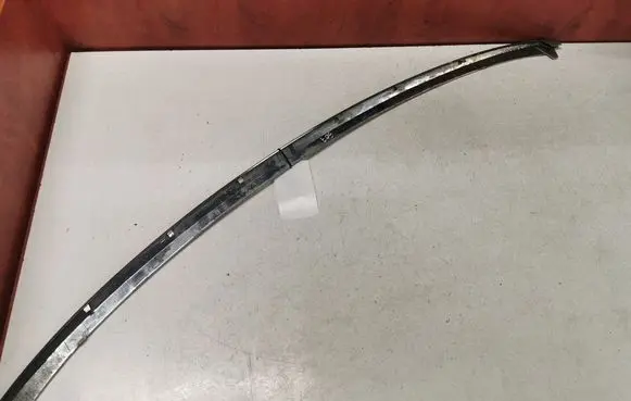Peugeot 607 Front bumper splitter molding 9653246777 1859048030