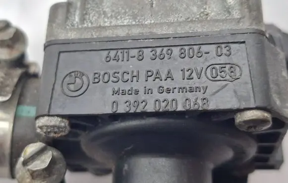 BMW 3 E92 E93 Electric auxiliary coolant/water pump 8369806 0392020068