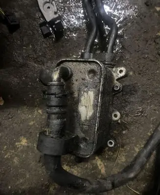 BMW 7 E65 E66 Engine oil radiator 