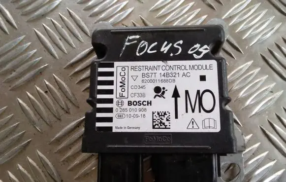 Ford Focus Airbag control unit/module BS7T14B321AC 0285010908