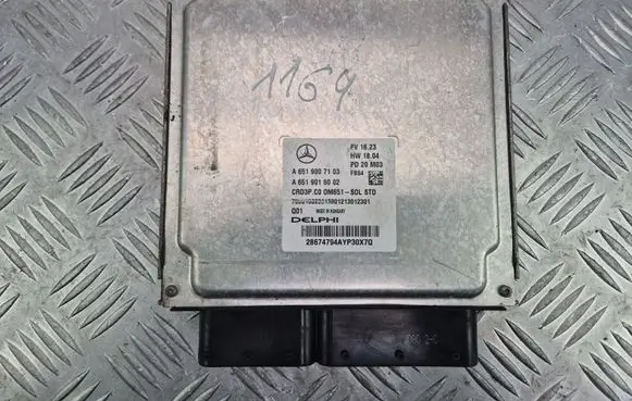 Mercedes-Benz Sprinter W907 W910 Engine control unit/module A6519007103 A6519016002