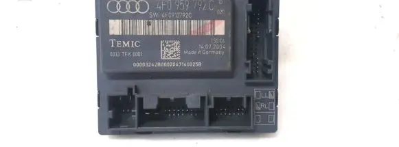 Audi A6 S6 C6 4F Other control units/modules 4F0907792C