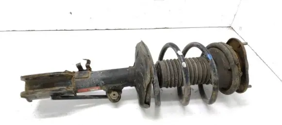 Front shock absorber with coil spring