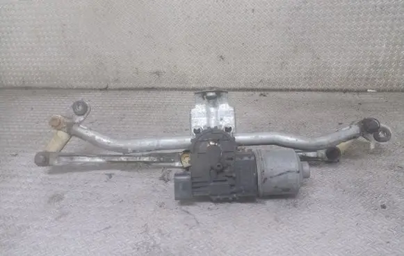 Seat Ibiza III (6L) Front wiper linkage and motor 6Q2955119A 0390241526