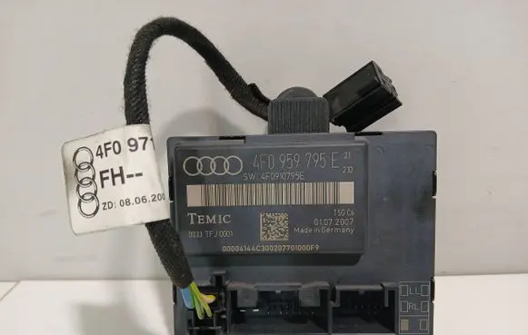 Audi A6 S6 C6 4F Door control unit/module 4F0959795E 4F0910795E 0033TFJ0001