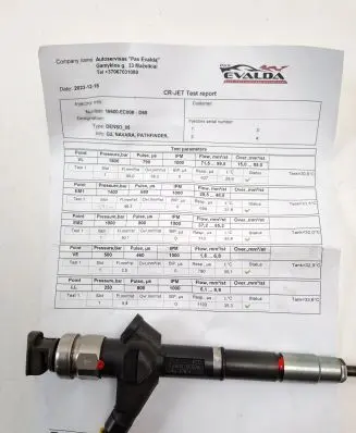 Nissan Pathfinder R51 Fuel injector 16600EC00A 06J27811