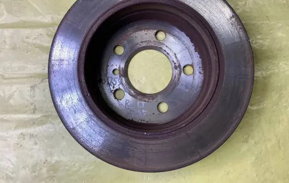 Mercedes-Benz B W245 Rear brake disc A1694230312