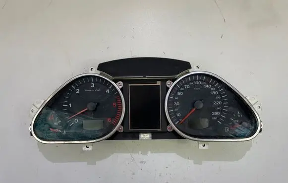 Audi A6 S6 C6 4F Speedometer (instrument cluster) 4F0920933J 4F0910930C 503001721801