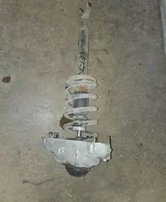 Audi A6 S6 C6 4F Front shock absorber with coil spring