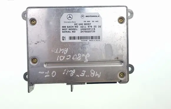 Mercedes-Benz E W211 Bluetooth control unit module A2118705526
