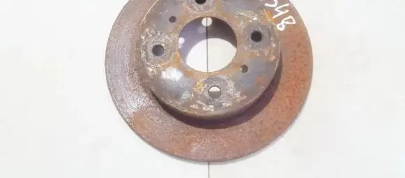 Nissan Almera N16 Rear brake disc neventiliuojamas
