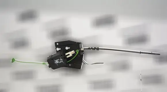 Fuel tank cap lock motor