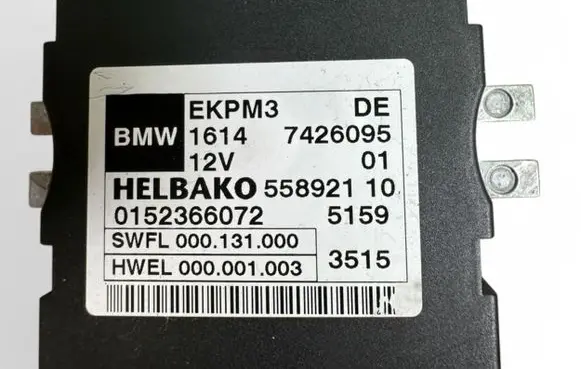 BMW X4 F26 Fuel injection pump control unit/module 55892110