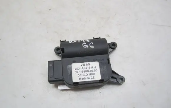 Volkswagen Golf VI Air flap motor/actuator 3C1907511A D0101 CZ1168802860