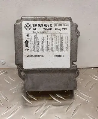 Volkswagen Golf V Airbag control unit/module 1K0909605D 5WK43411