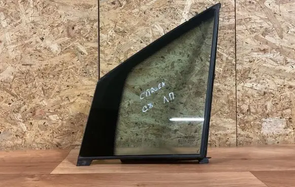 Citroen C8 Front door vent window glass four-door 43R000929 DOT39AS2M34