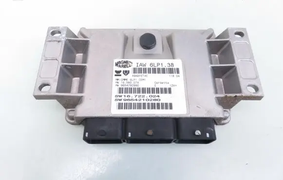 Peugeot 307 Engine control unit/module 9654210280 IAW6LP138
