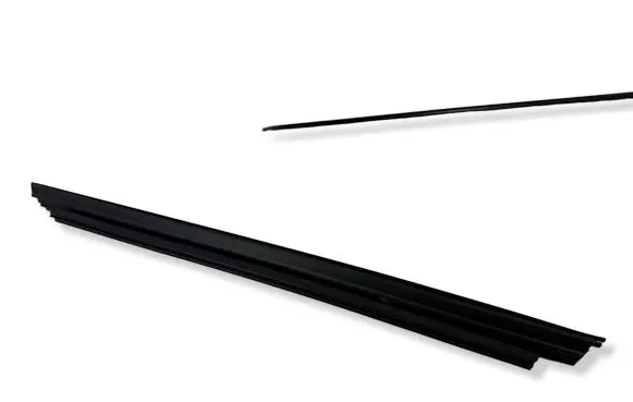 Toyota bZ4X Rubber seal rear door window/glass 