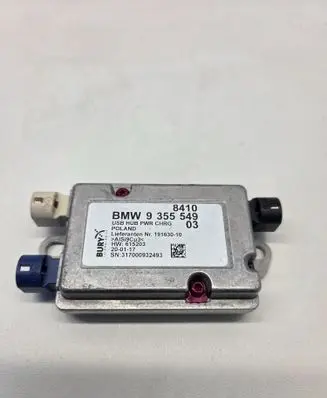 BMW 3 GT F34 USB control unit 9355549 19163010