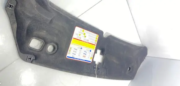 Engine bonnet/hood sound/heat insulation