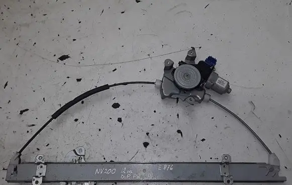 Nissan NV200 Rear door window regulator with motor 80730cv01a
