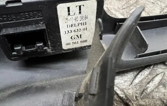Opel Astra G Wing mirror switch 024434103