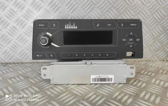 Peugeot Partner III Radio/CD/DVD/GPS head unit 9818777780 9830084880