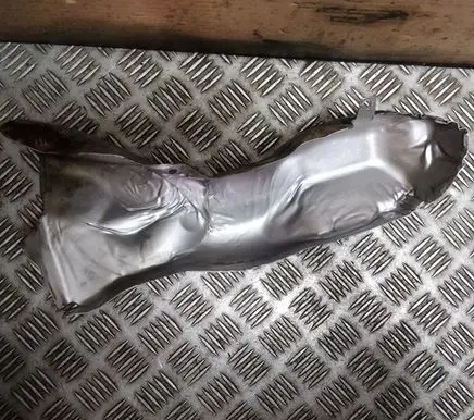 Heat shield in engine bay