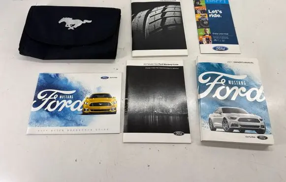 Ford Mustang VI Owners service history hand book HW7J19T201CA HL1J19T201AA HR3J19A321AB