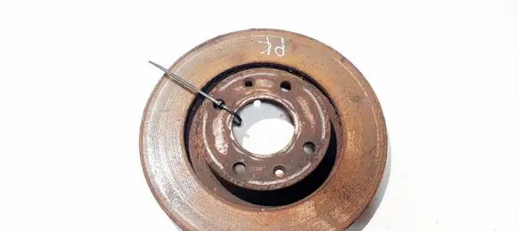 Peugeot 207 Front brake disc ventiliuojamas