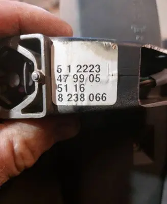 BMW 7 E38 Rear view mirror (interior) 8238066 479905 512223
