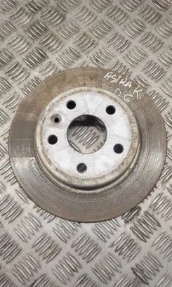 Opel Astra K Rear brake disc 13581928