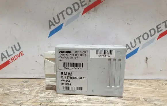 BMW X5 E70 Air suspension control unit module (rear) 6778966 6793163
