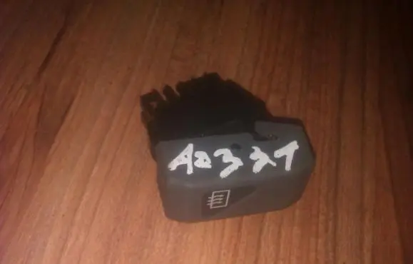 Windscreen/window heater switch