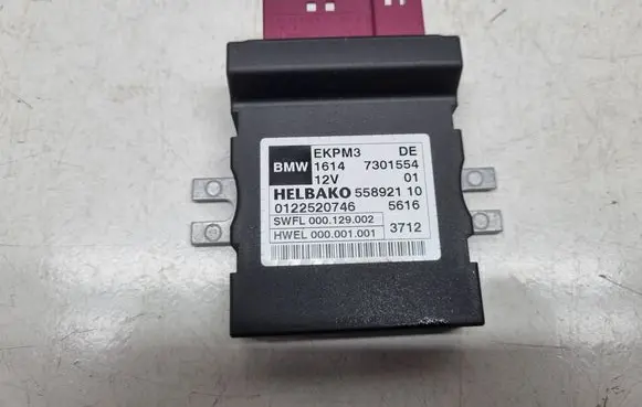 BMW 5 F10 F11 Fuel injection pump control unit/module 7301554 16147301554