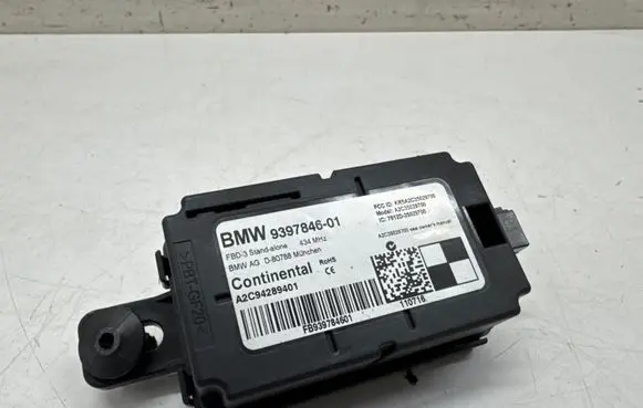 BMW 3 F30 F35 F31 Antenna control unit 9397846